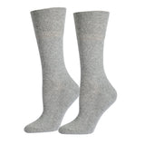  Chaussettes pour diabétiques – Gris clair chiné / 1 paire