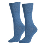 Diabetic Socks – Heather Light Blue / 1 Pair