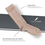 SAFERSOX Originals – Heather Beige / 1 pair