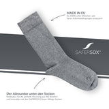 SAFERSOX Originals – Heather Grey / 1 pair