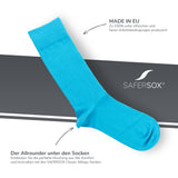 SAFERSOX Originals – Turquoise / 3 Pairs