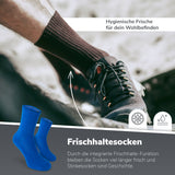 Sports Socks – Lapis Blue / 3 Pairs