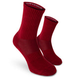 Tick & Mosquito Repellent Sports Socks – Bordeaux / 1 Pair