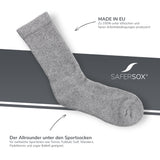 Tick & Mosquito Repellent Sports Socks – Heather Grey / 1 Pair