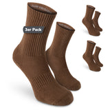 Tick & Mosquito Repellent Sports Socks - Mocha / 3 Pairs