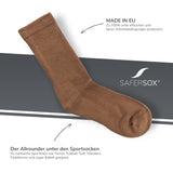 Tick & Mosquito Repellent Sports Socks - Mocha / 3 Pairs