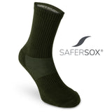 Sports Socks – Olive Green / 3 Pairs