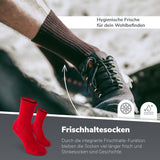 Sports Socks – Red / 3 Pairs