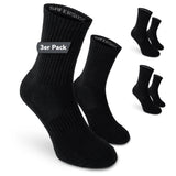 Tick & Mosquito Repellent Sports Socks – Black / 3 Pairs