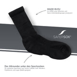 Tick & Mosquito Repellent Sports Socks – Black / 3 Pairs